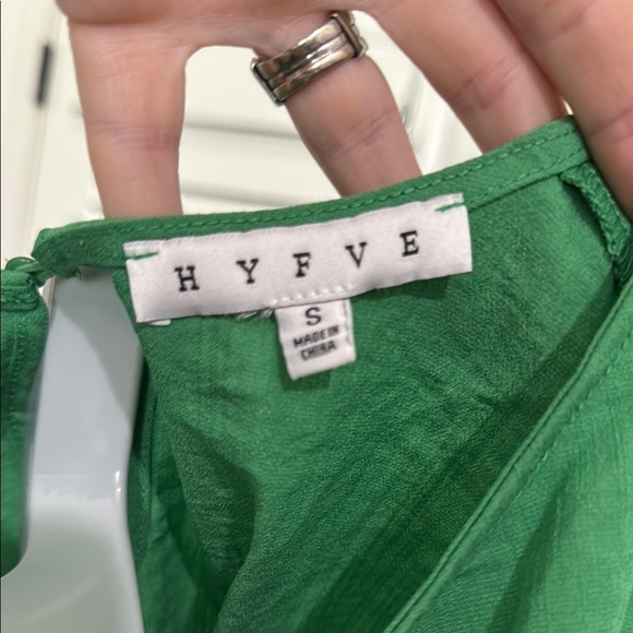 HYFVE Green Cropped Tank Top - Picture 2 of 7